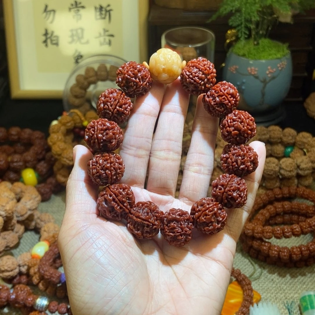 金刚菩提吊坠206玉化貔貅