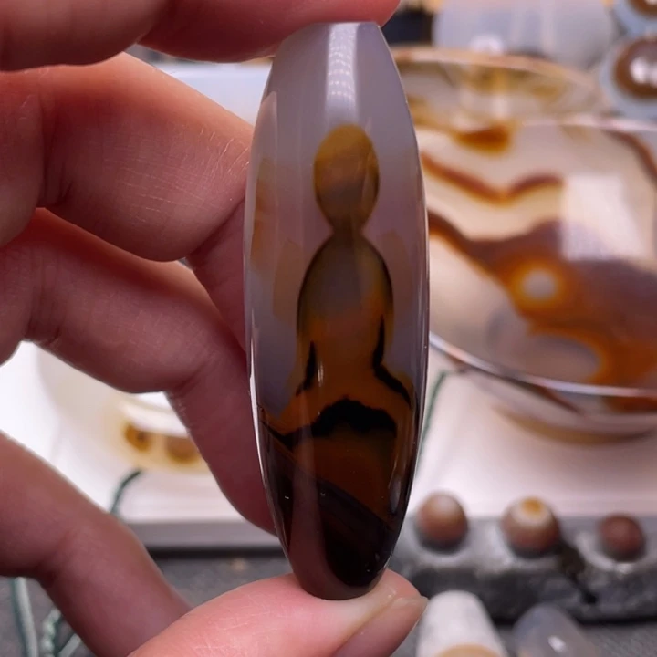 玛瑙/玉髓未镶嵌吊坠(不含链)