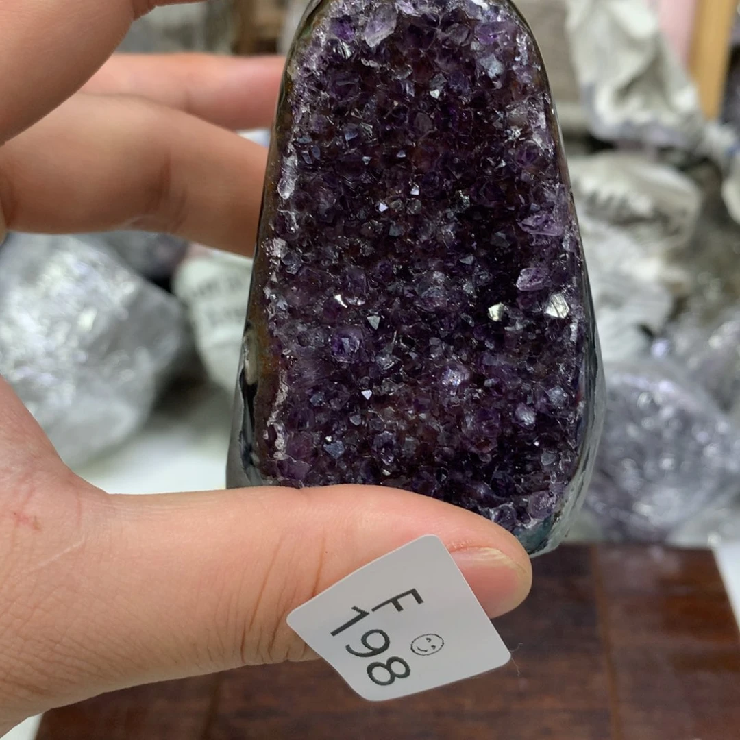 未镶嵌摆件紫晶水晶