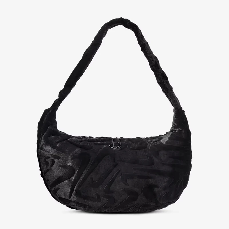 【滔搏联动】NIKE耐克女子毛毛运动休闲单肩包HQ7515-010