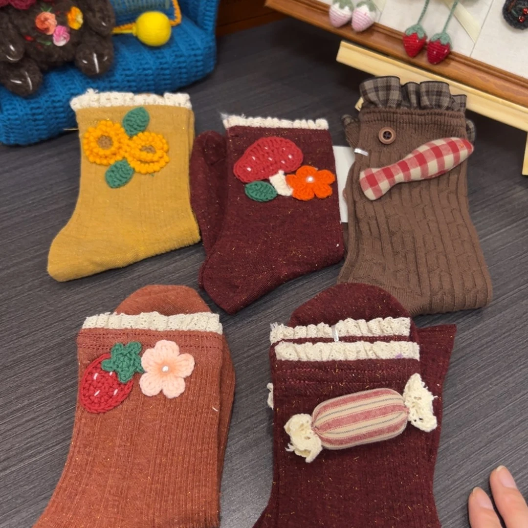 毛绒钩织刺绣手工包包玩偶居家用品