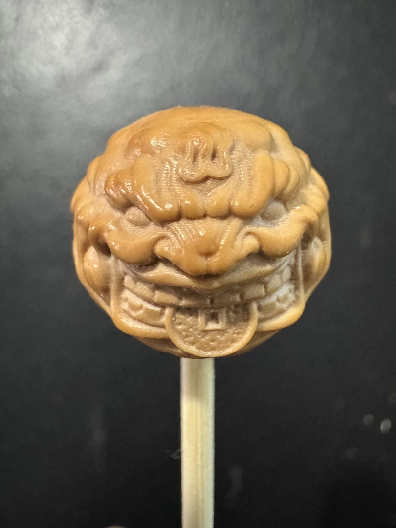单籽细工雕刻猴头