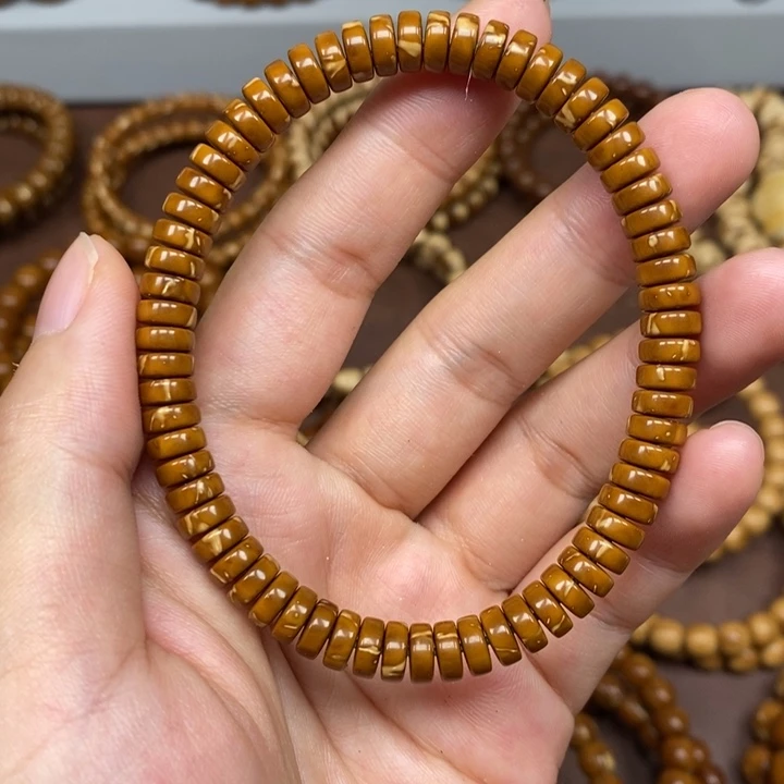 手串紫金鼠实心鼠花皮药片卡37
