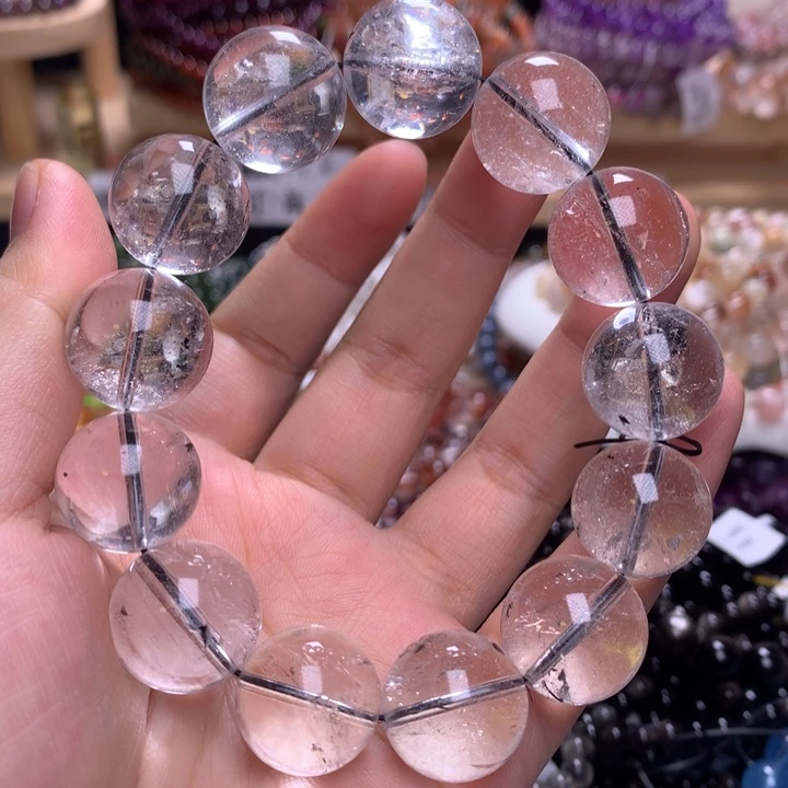 未镶嵌手串水晶17闪灵钻