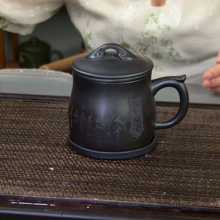 茶杯紫砂高货放漏