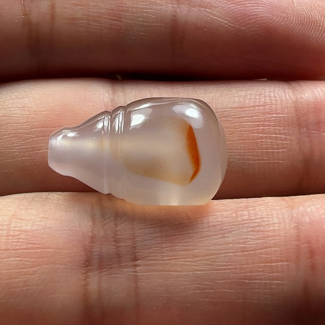 南红玛瑙未镶嵌三通