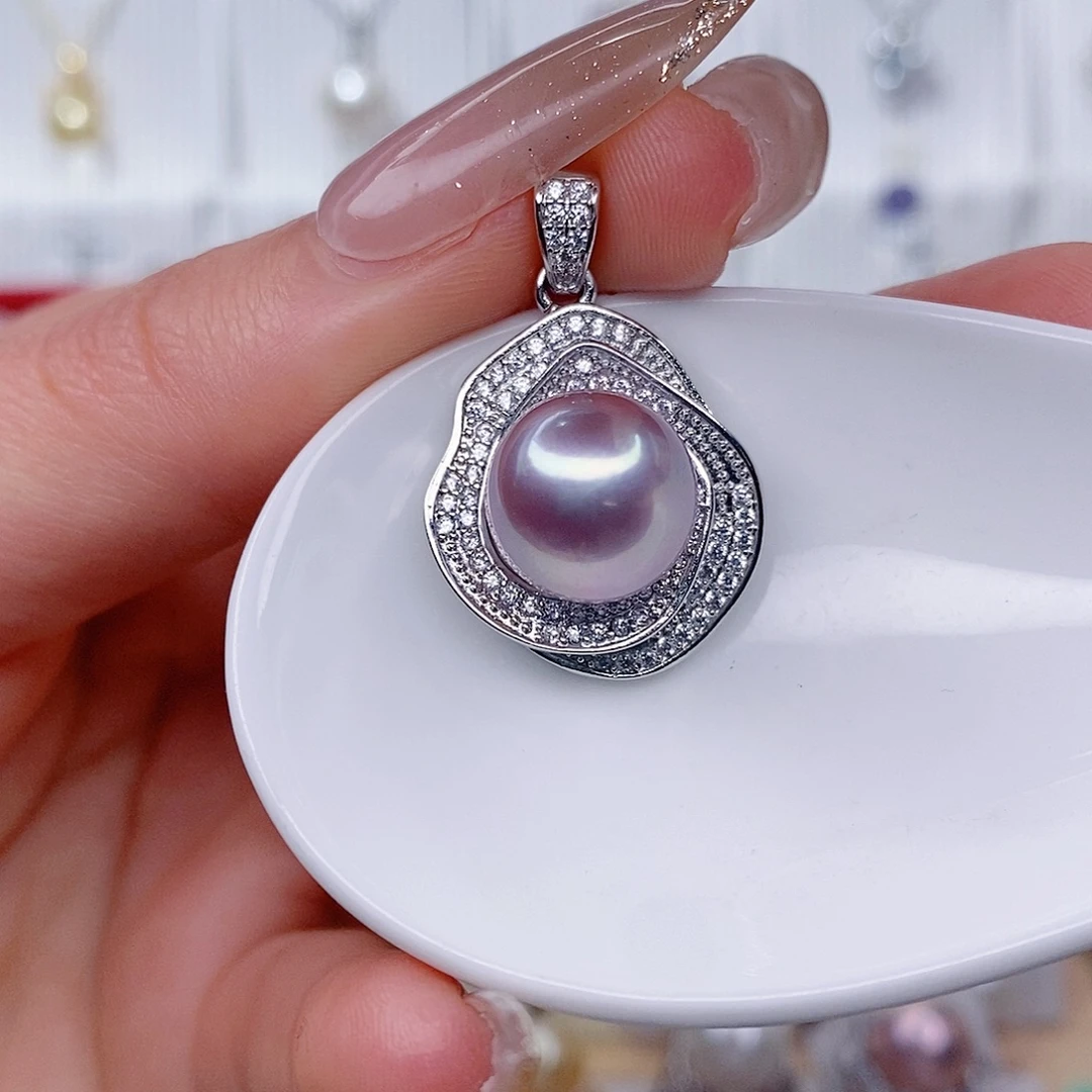 淡水珍珠未镶嵌吊坠(赠链)