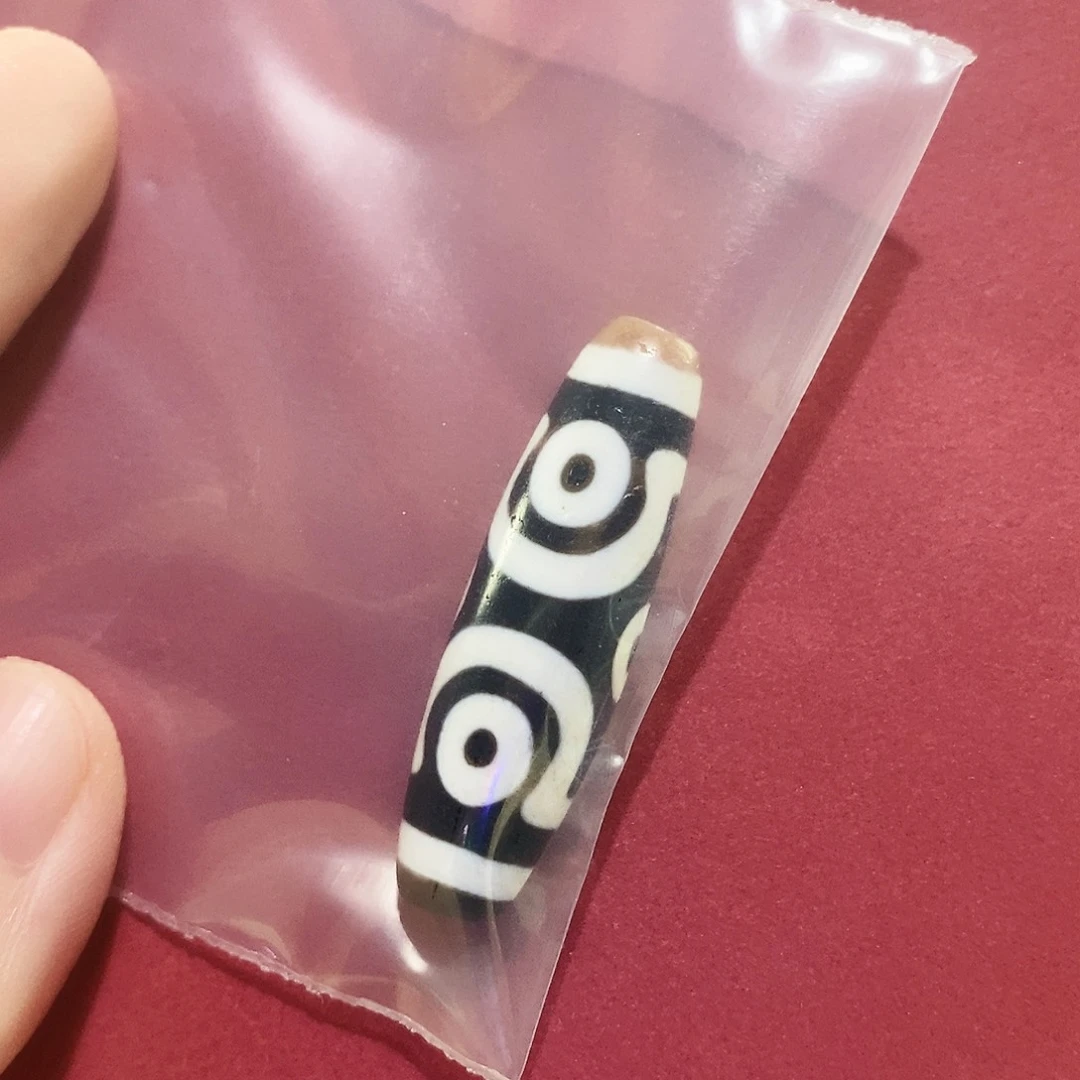 用***7玛瑙/玉髓（覆膜）吊坠(赠链)未镶嵌行运无覆膜六眼