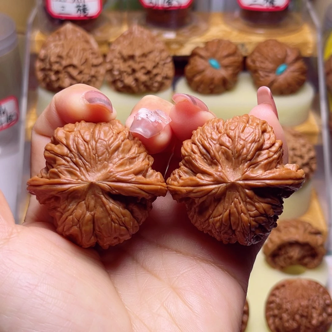 文玩核桃吊坠45尺全品正球磨