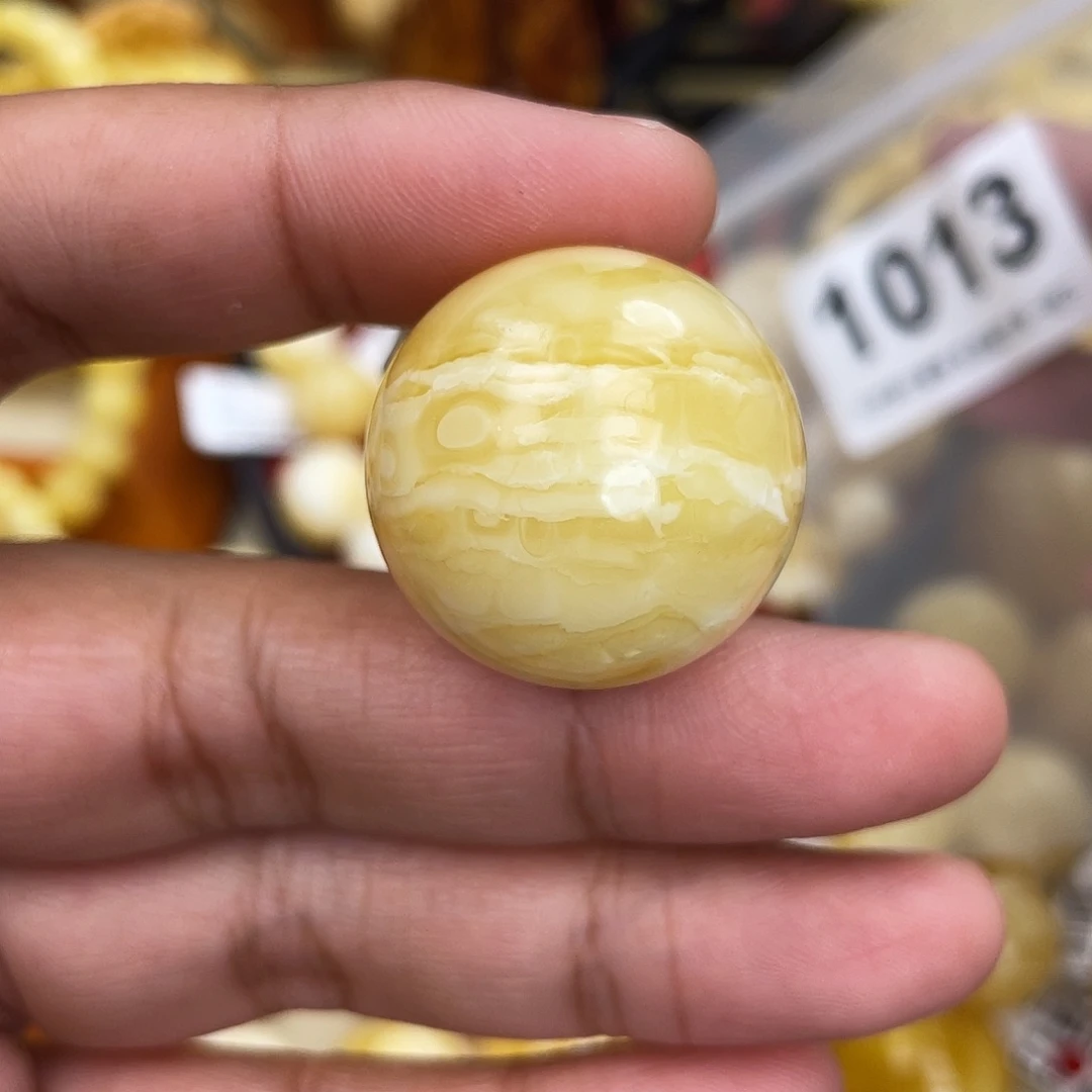 蜜蜡未镶嵌珠宝奇石粉26.4