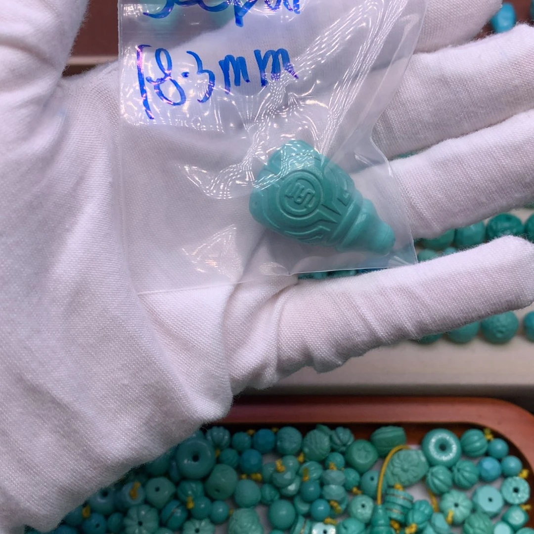 S***5湖北原矿博古纹三通18.3mm