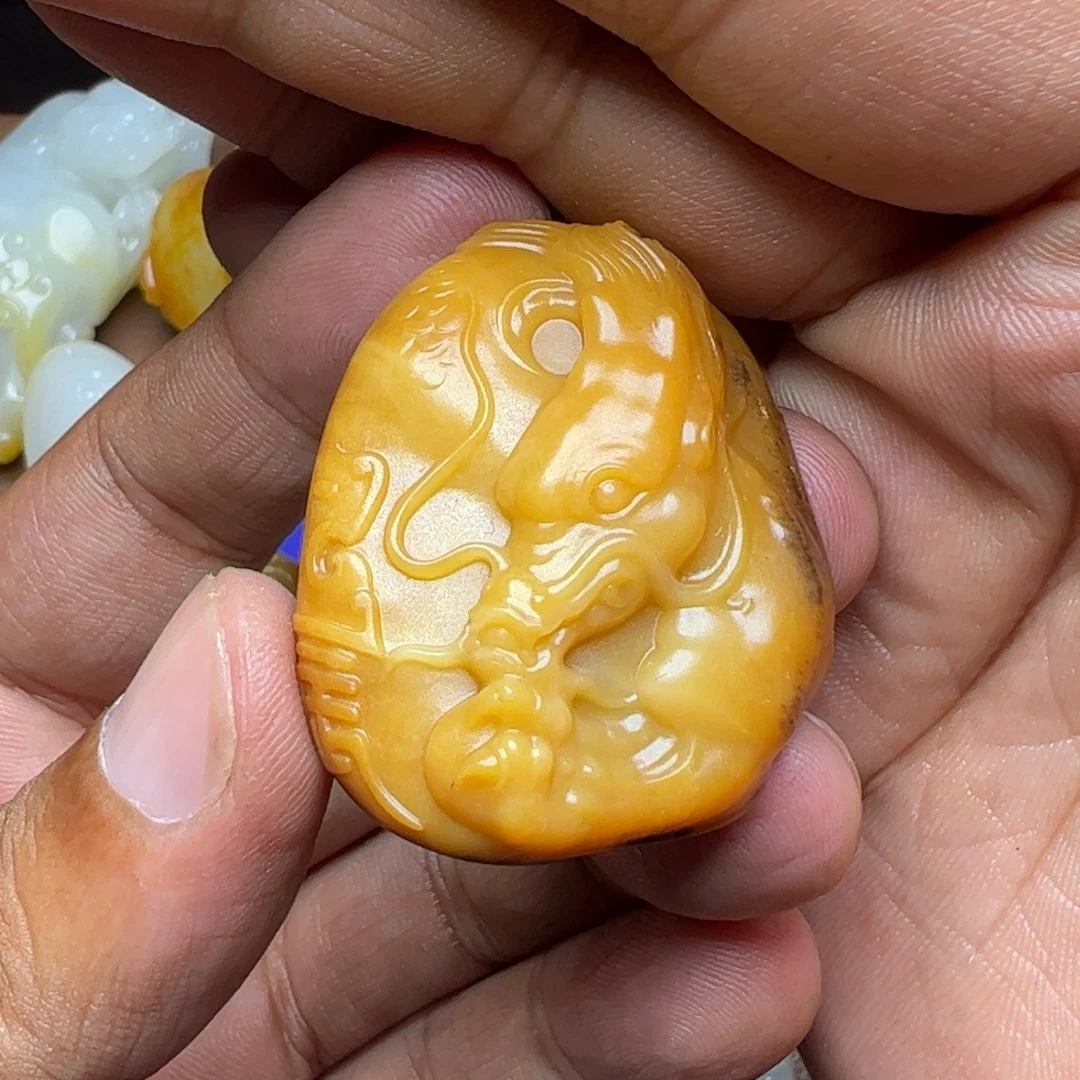 吊坠(不含链)未镶嵌和田玉