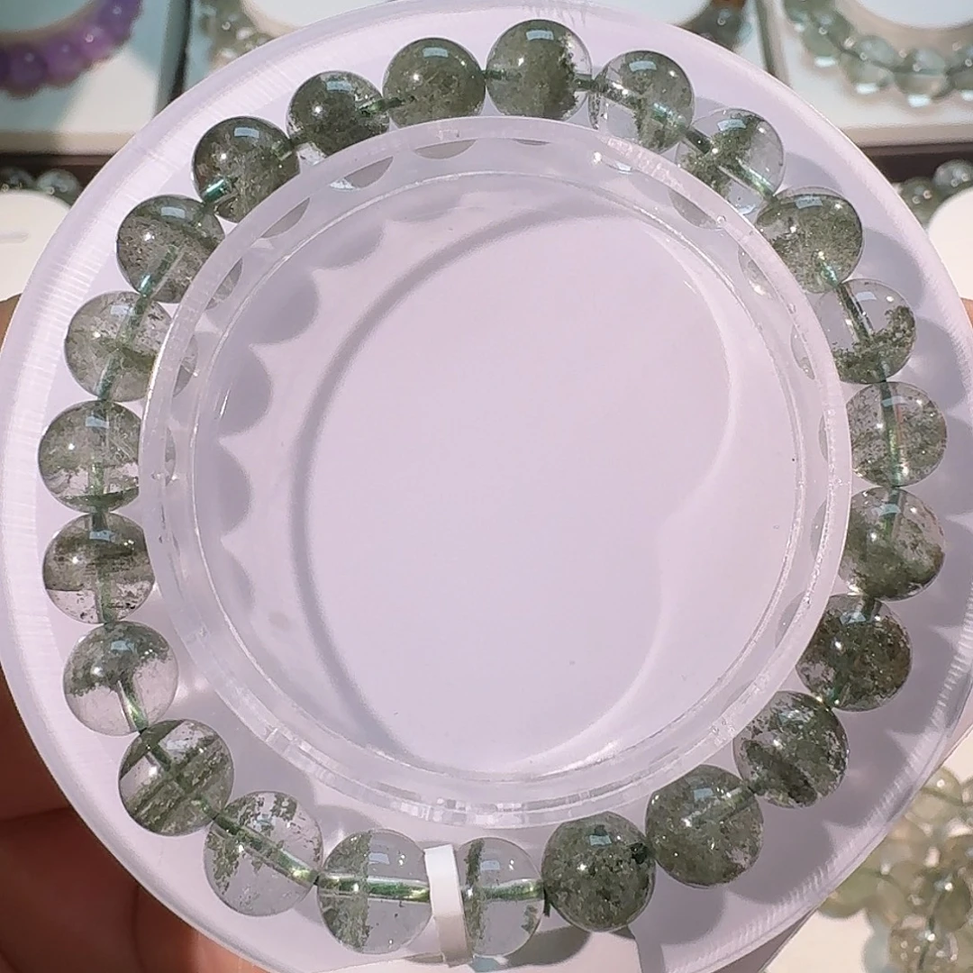 水晶未镶嵌手链绿幽灵