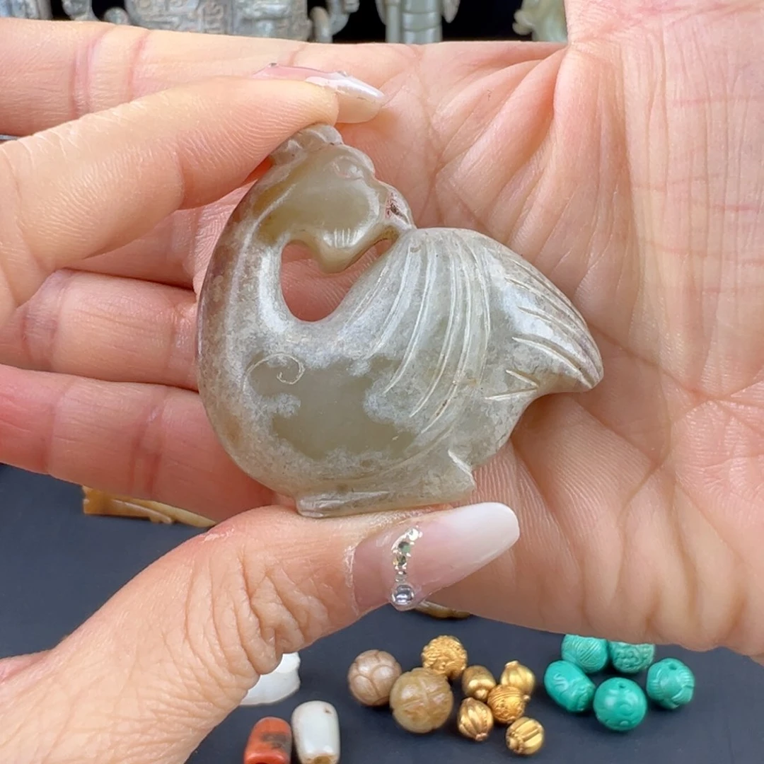 和田玉挂件未镶嵌凡*