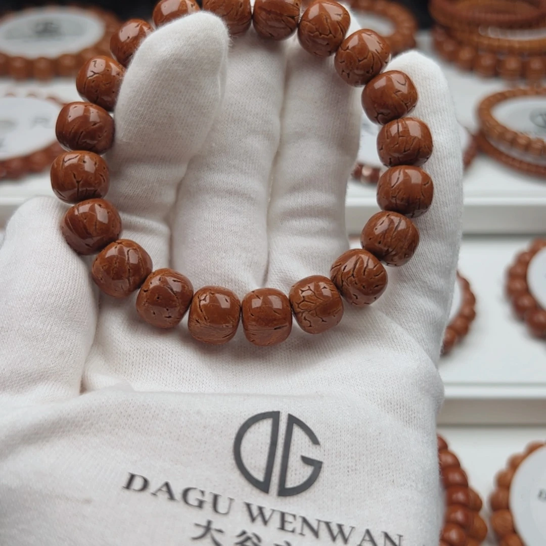 无***名桃核吊坠桃核光珠