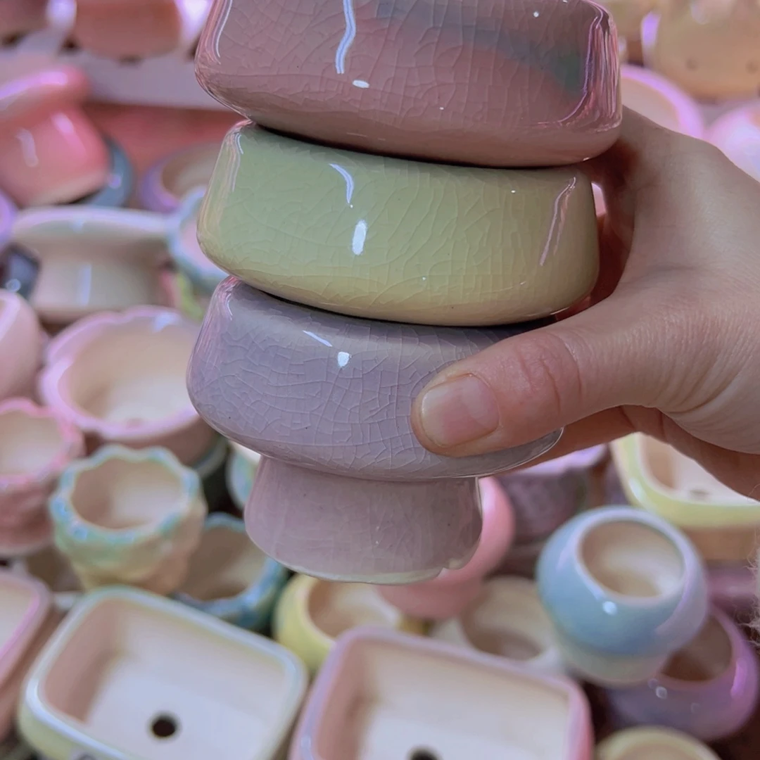 陶瓷花盆当场凑满12包邮