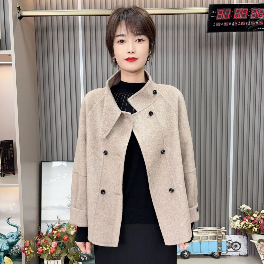 【LU-JIE 81】妈妈装中老年女装优雅女人秋季高端大气纯色百搭外套