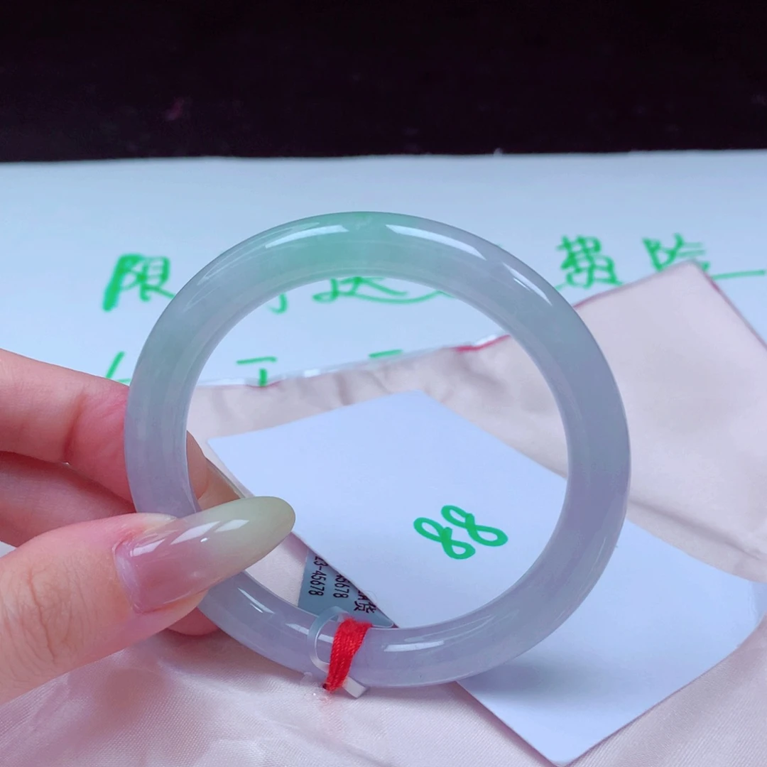 未镶嵌手镯翡翠 天然缅甸翡翠A货手镯88号