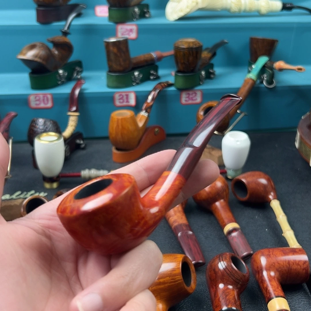 否****意大利石楠木烟斗