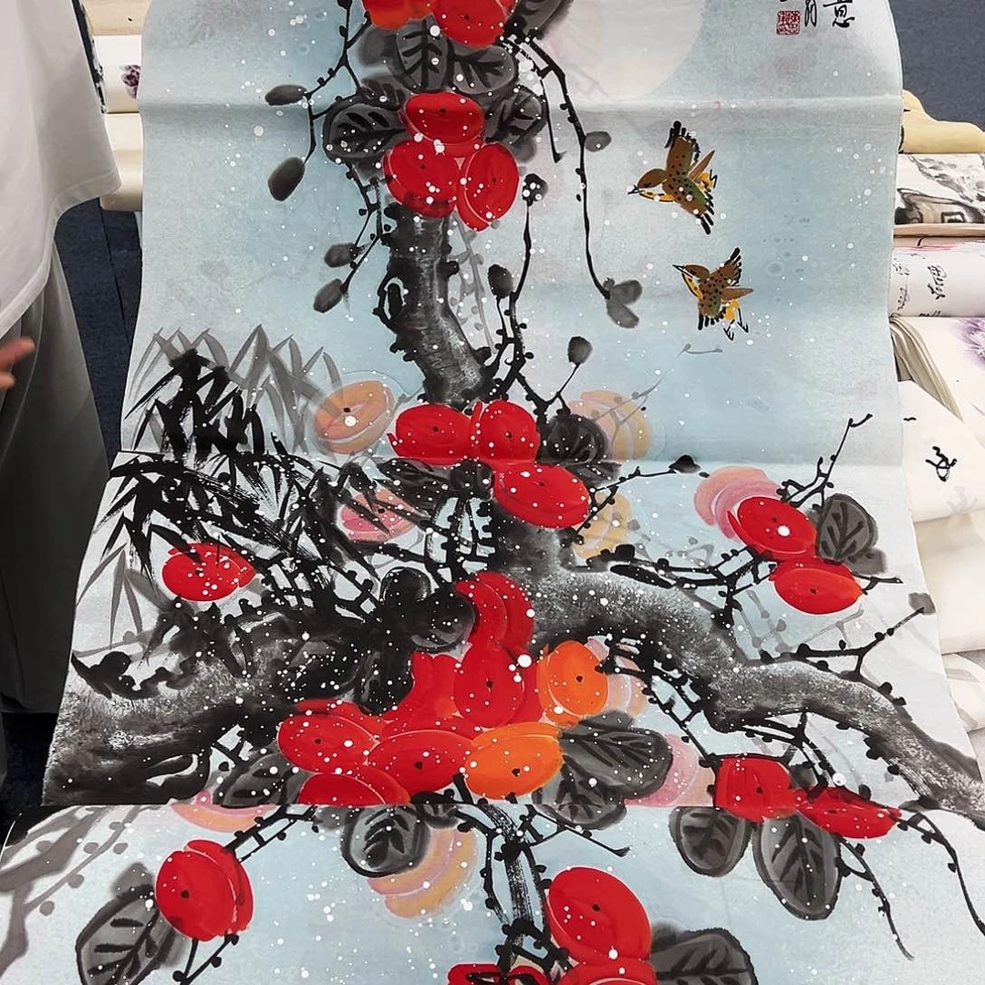 国画纯手绘作品欣赏图