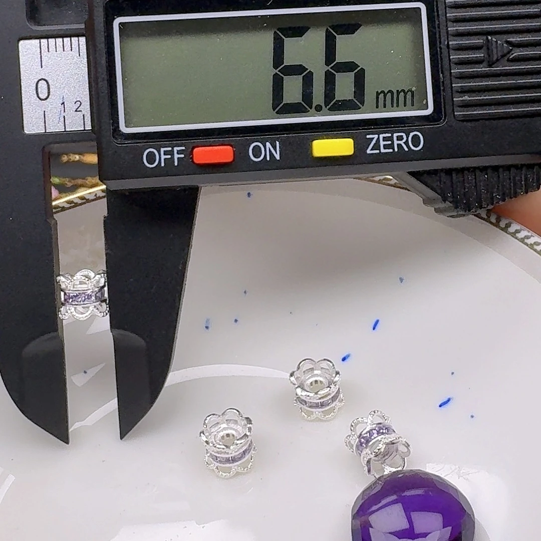 颈饰银S925镶嵌紫晶紫水晶925镶嵌134
