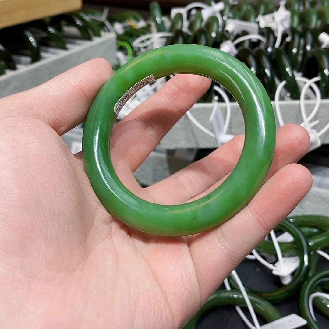 和田玉（碧玉）未镶嵌戒指