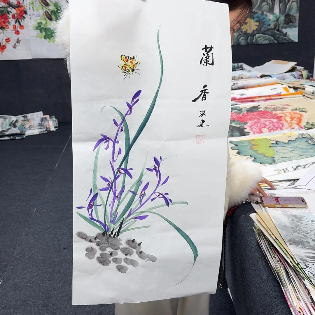 尚古里商贸 画心一张