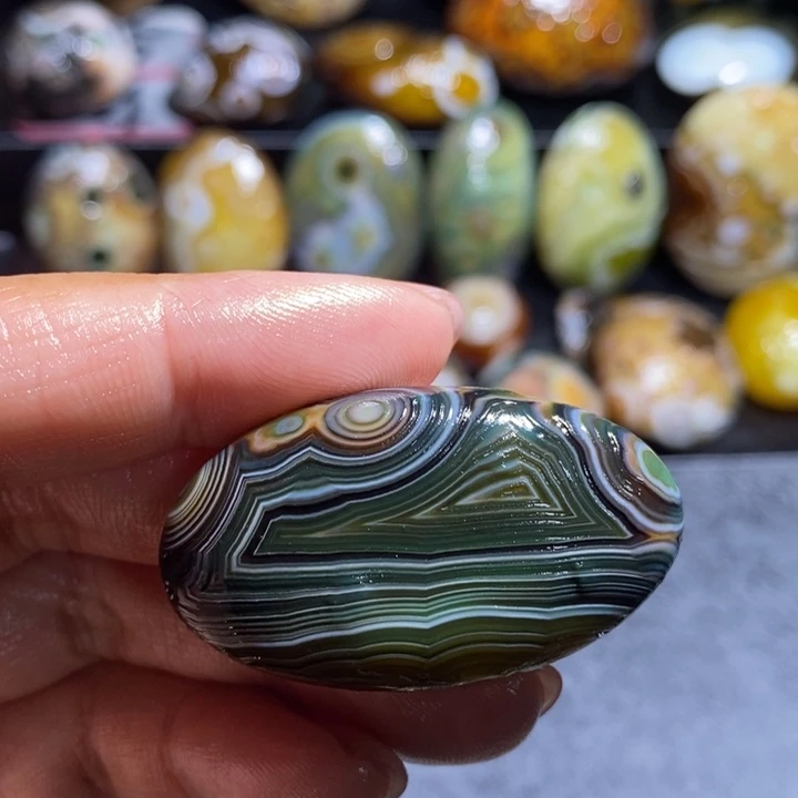 玛瑙/玉髓未镶嵌吊坠(不含链)117