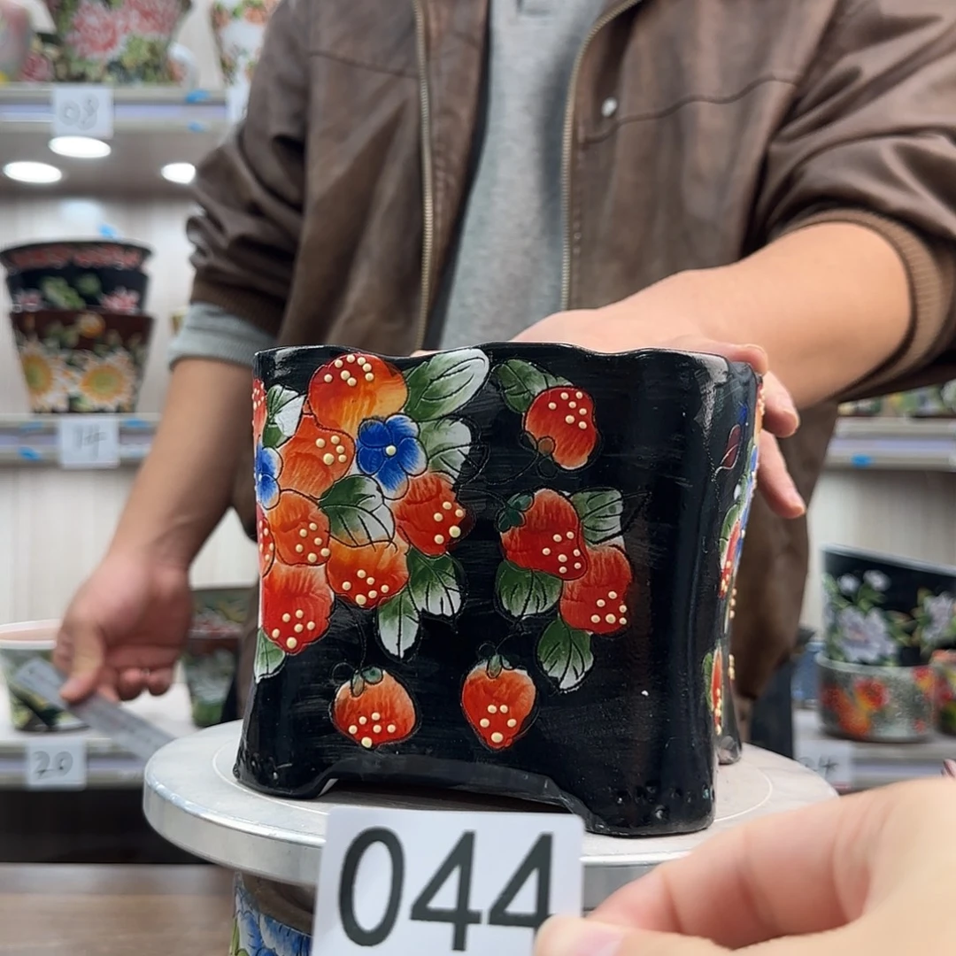 紫砂花盆瑕疵瑕疵044