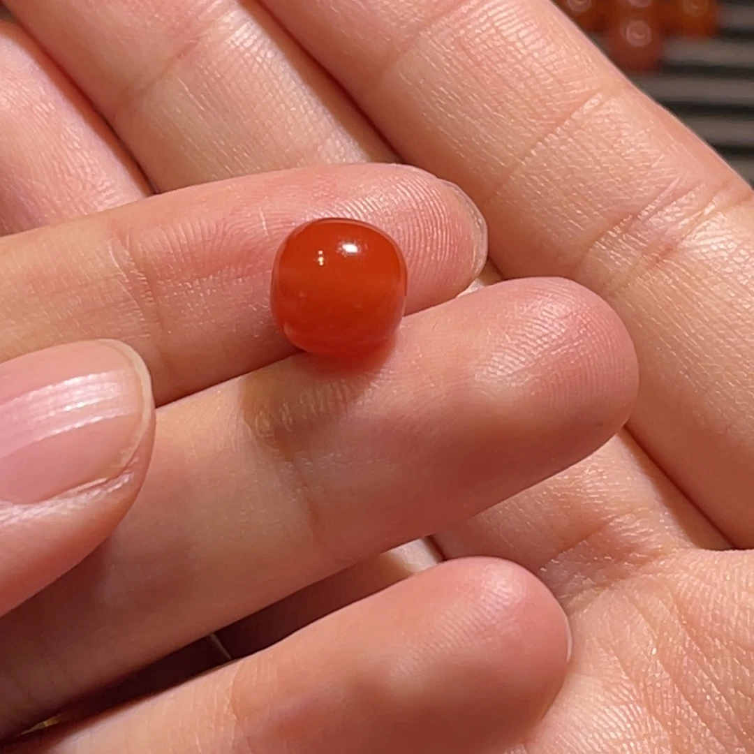 南红玛瑙未镶嵌配饰老型珠9✖️8.5mm