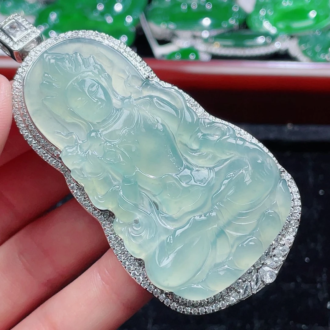 翡翠颈饰未镶嵌510，