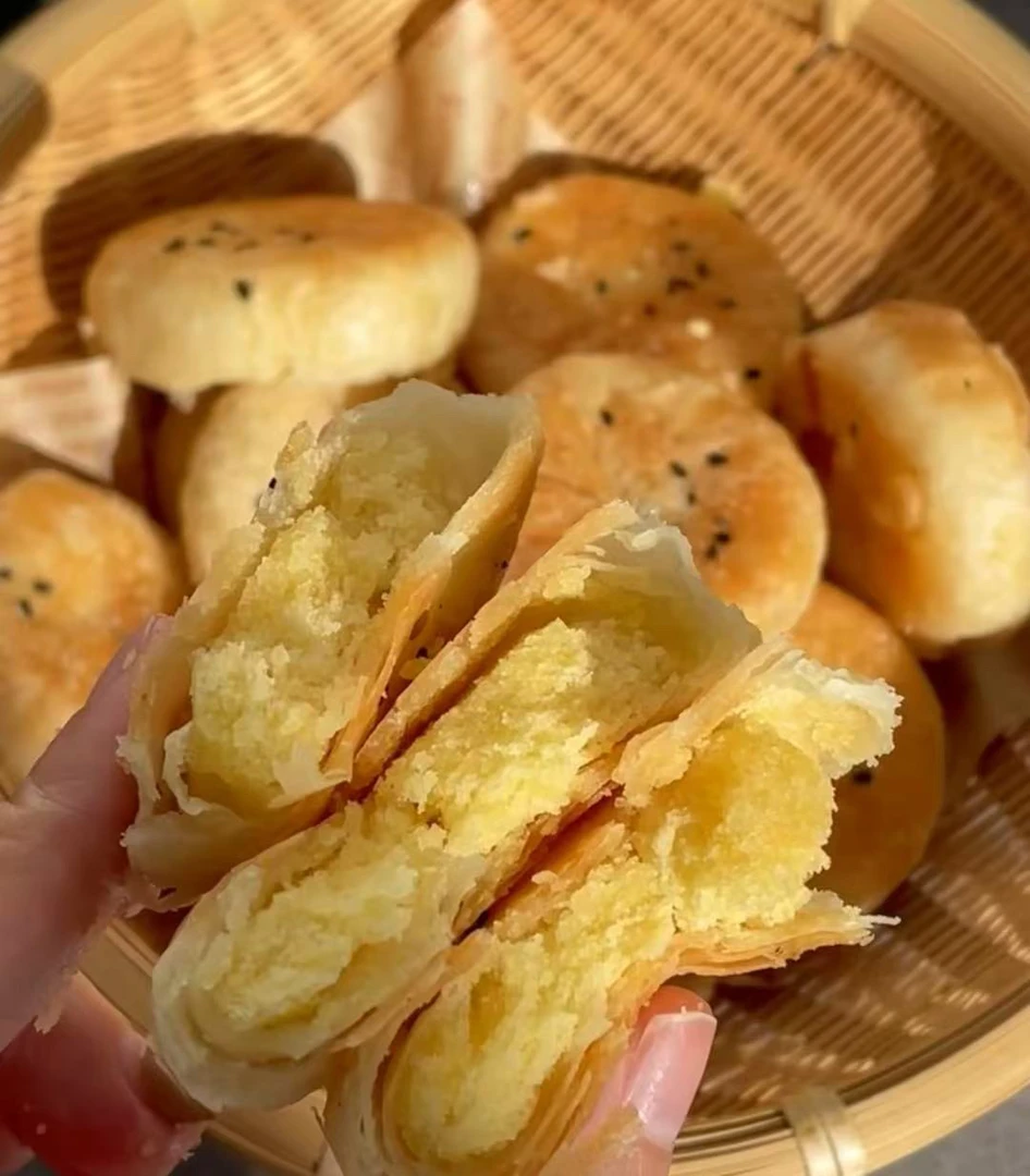 陆丰潮汕绿豆饼香甜1袋10个潮汕特产