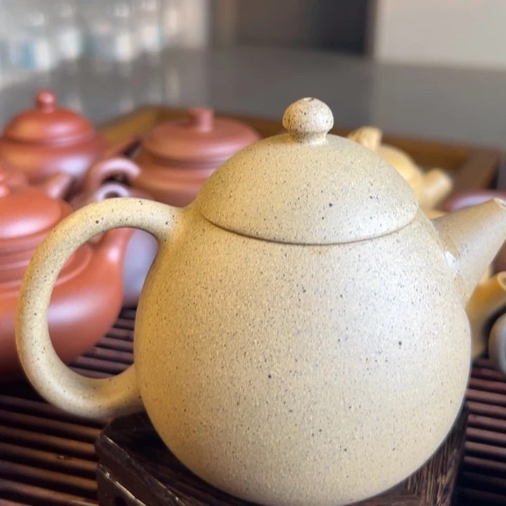 紫砂茶案段泥龙蛋300cc