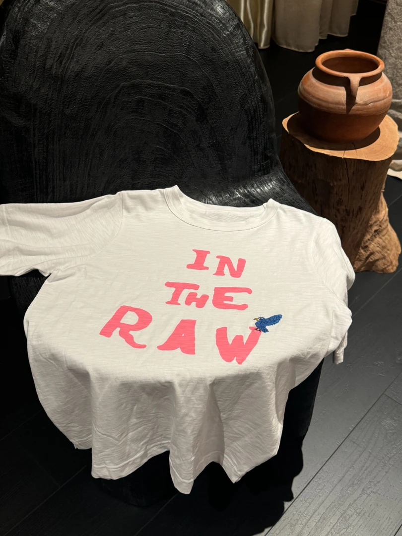 BBJ  Studios｜竹节棉刺绣小鸟时尚舒适休闲百搭短袖T恤45R-CXXN-T