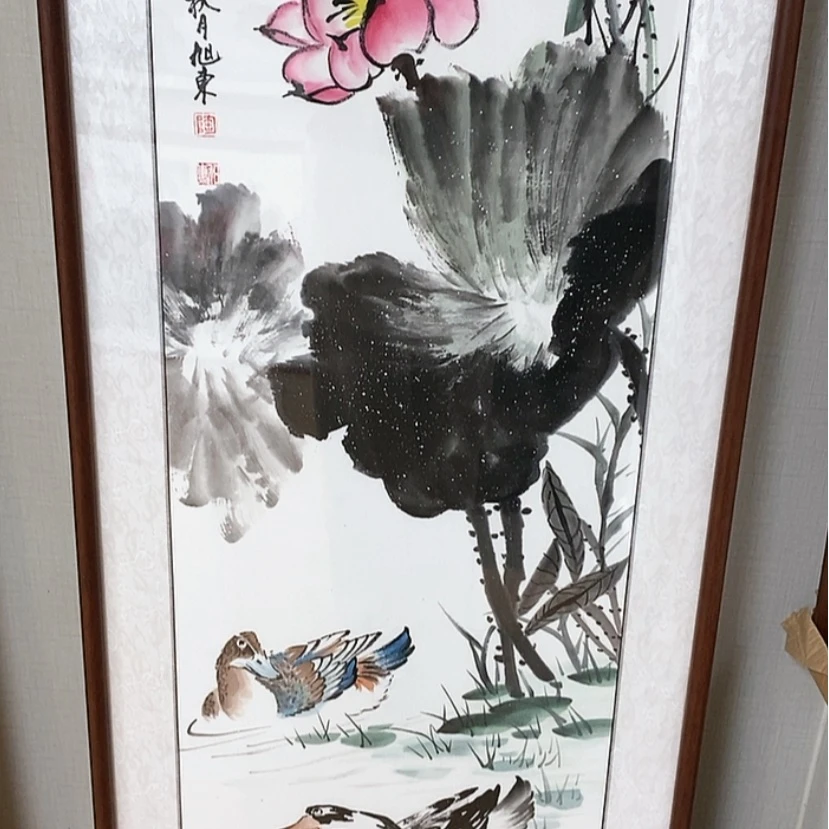 【闪购商品】国画手绘国画带框138.45