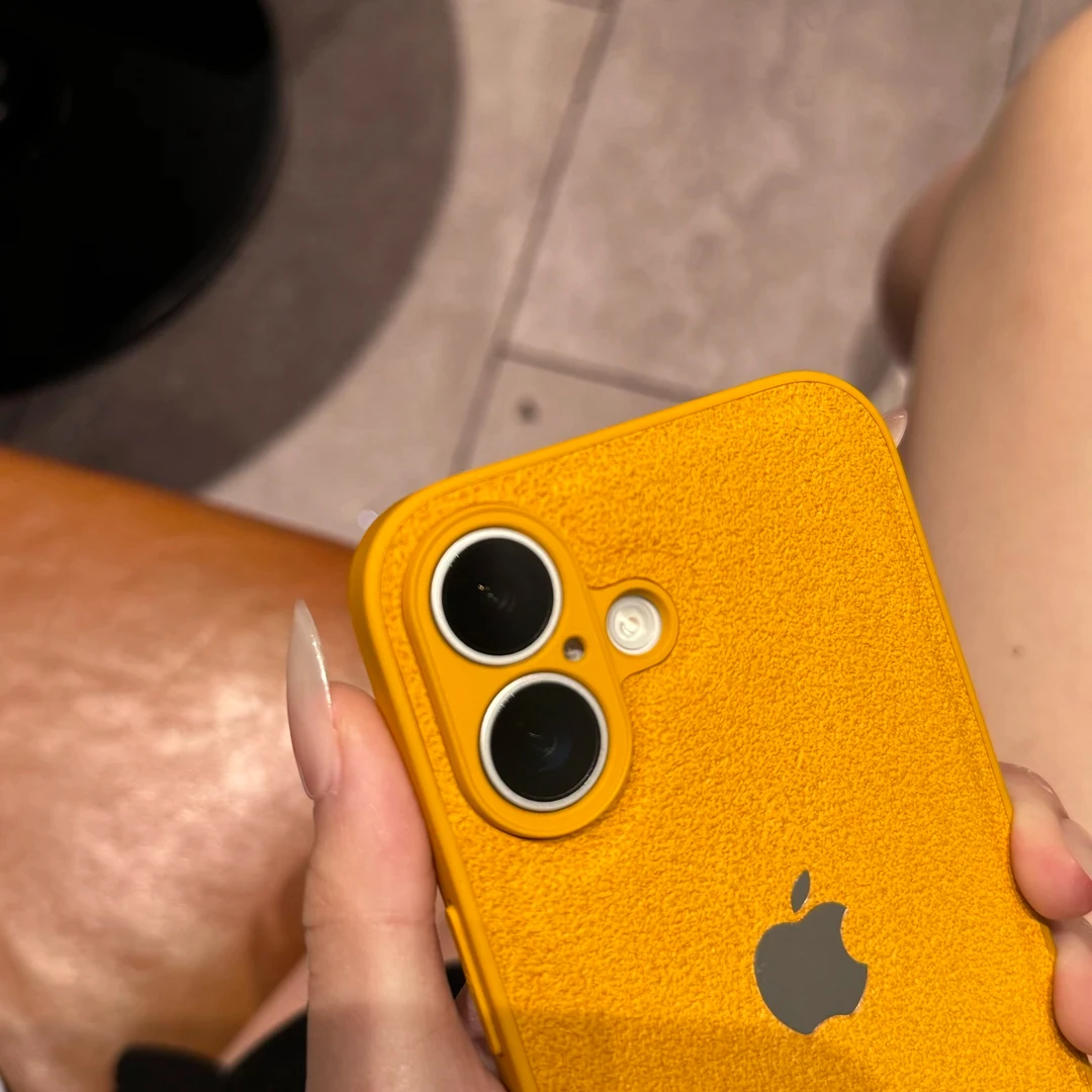 秋冬新款高级月坑纹适用苹果16手机壳iPhone15promax小众14全包13