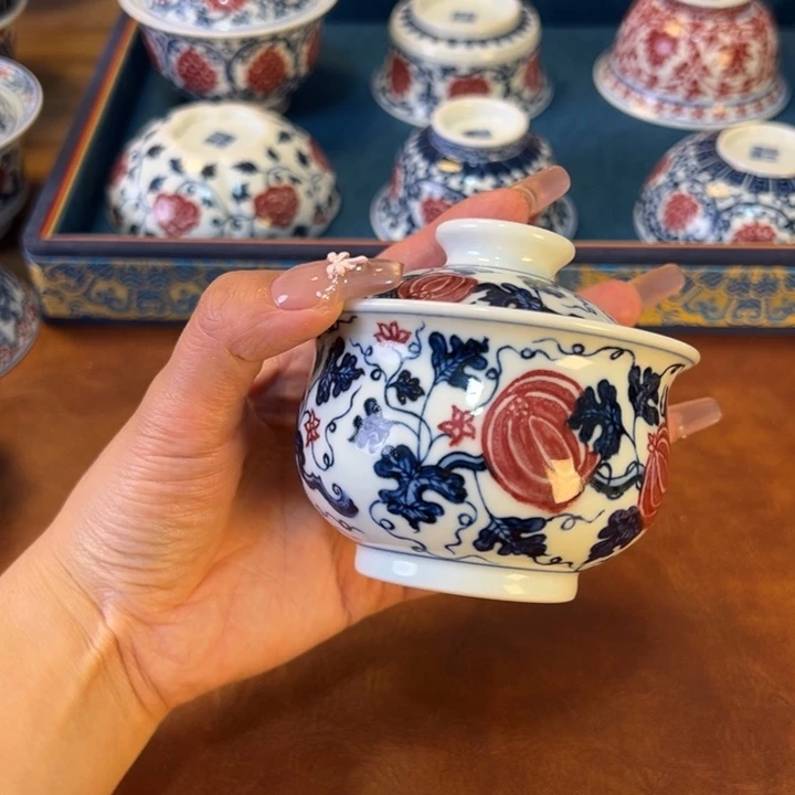瓷片景德镇陶瓷手工手绘
