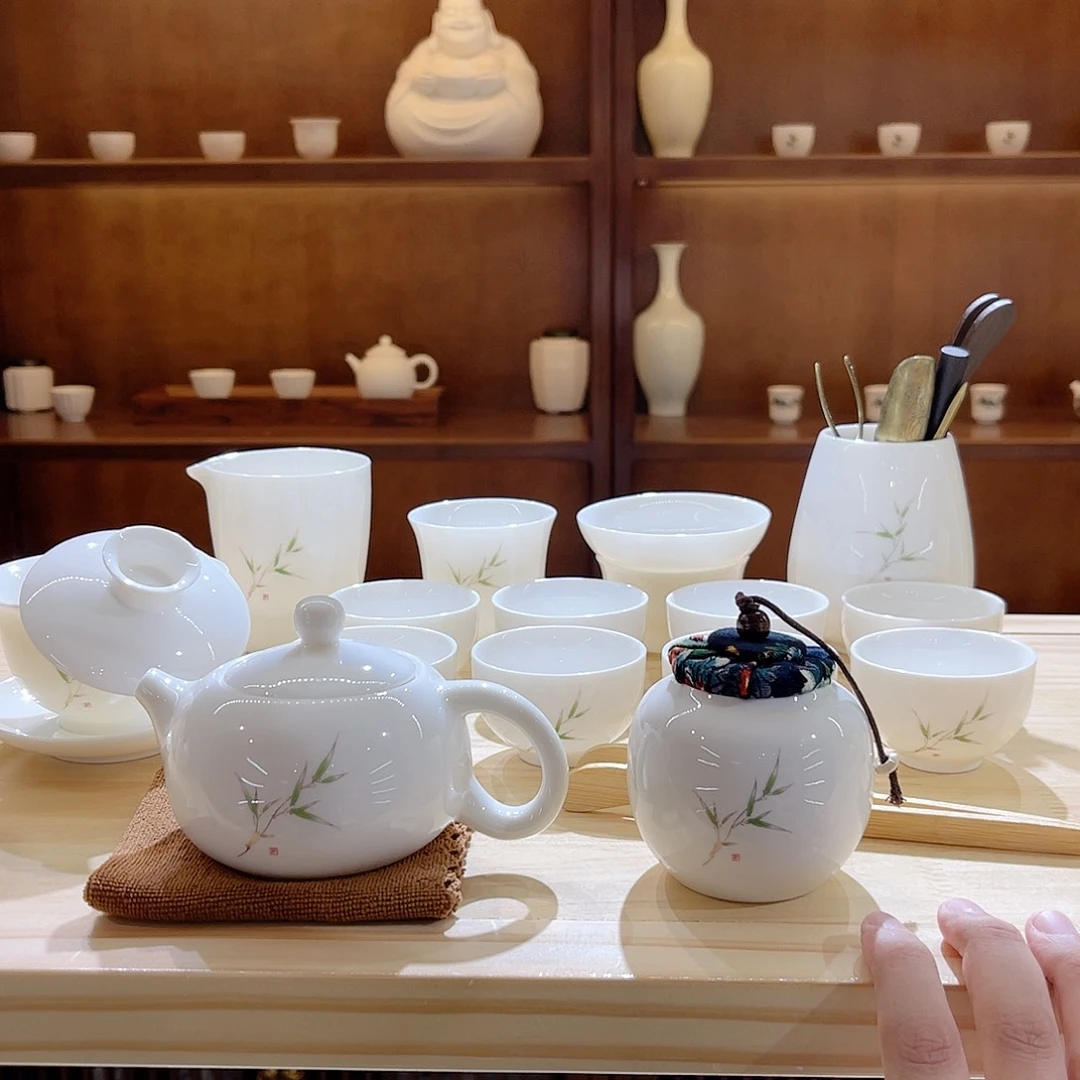 瓷片羊脂玉瓷羊脂玉瓷