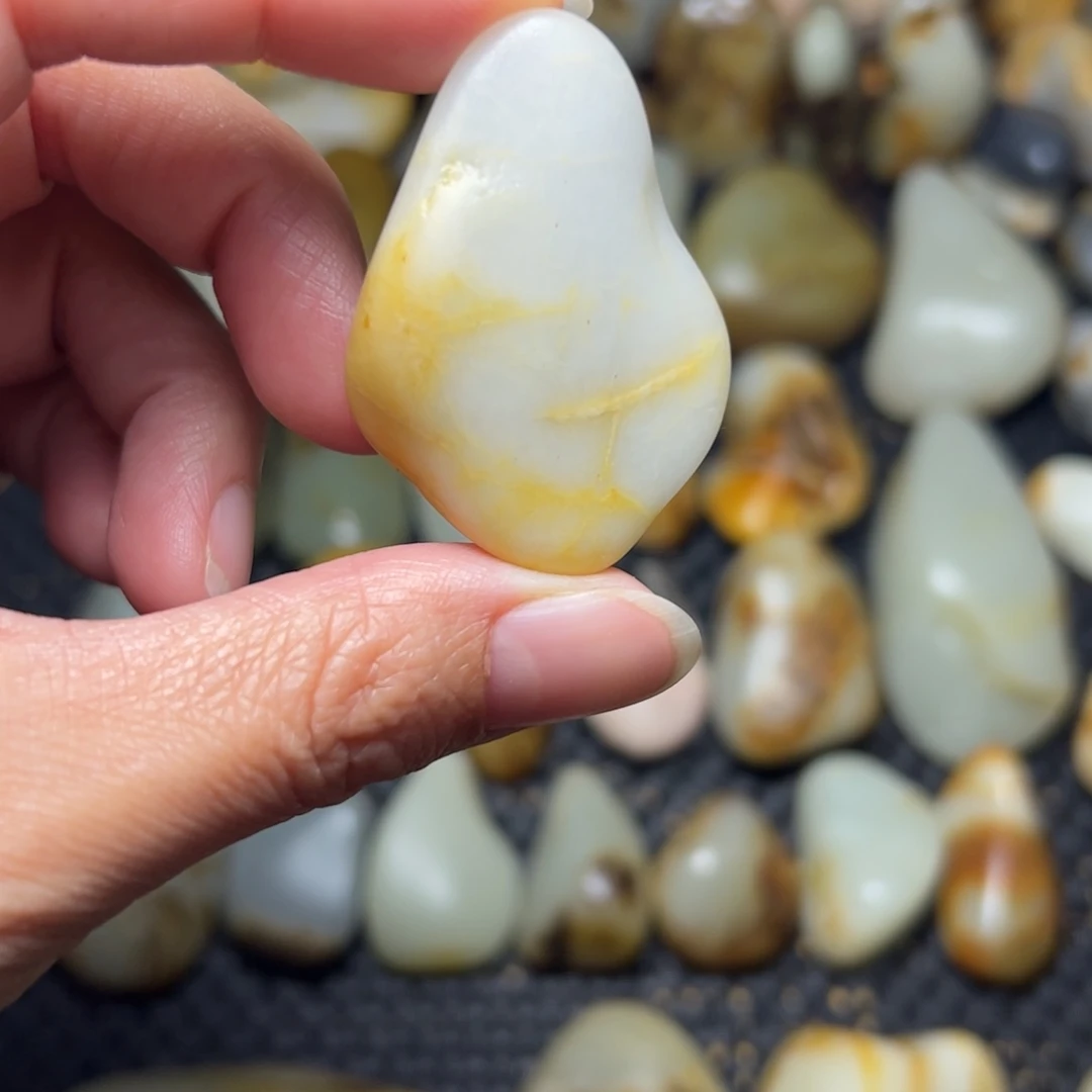 和田玉未镶嵌挂件21