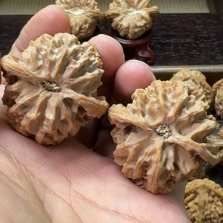 把件文玩核桃42+全品苹果园文玩核桃把件