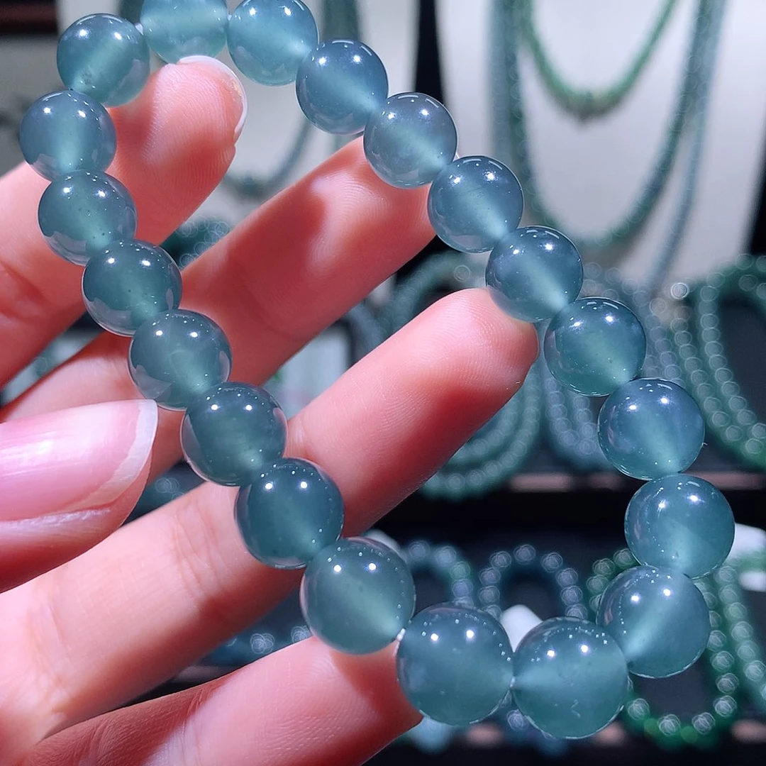 未镶嵌手链翡翠天然a货翡翠手串10