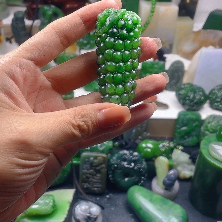 未镶嵌和田玉珠宝半成品