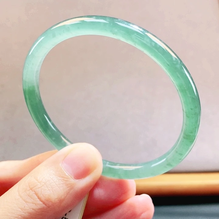 翡翠未镶嵌手镯天然翡翠手镯21