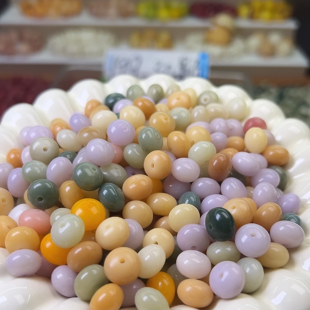 菩提根/象牙果手串卡11紫多宝算盘110颗