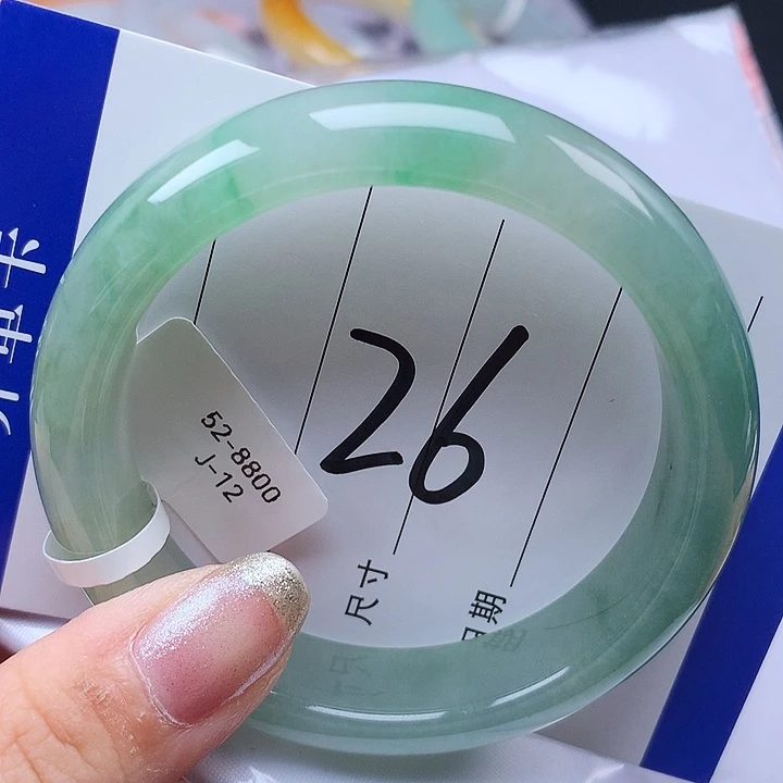 翡翠手镯未镶嵌天然緬甸a貨翡翠
