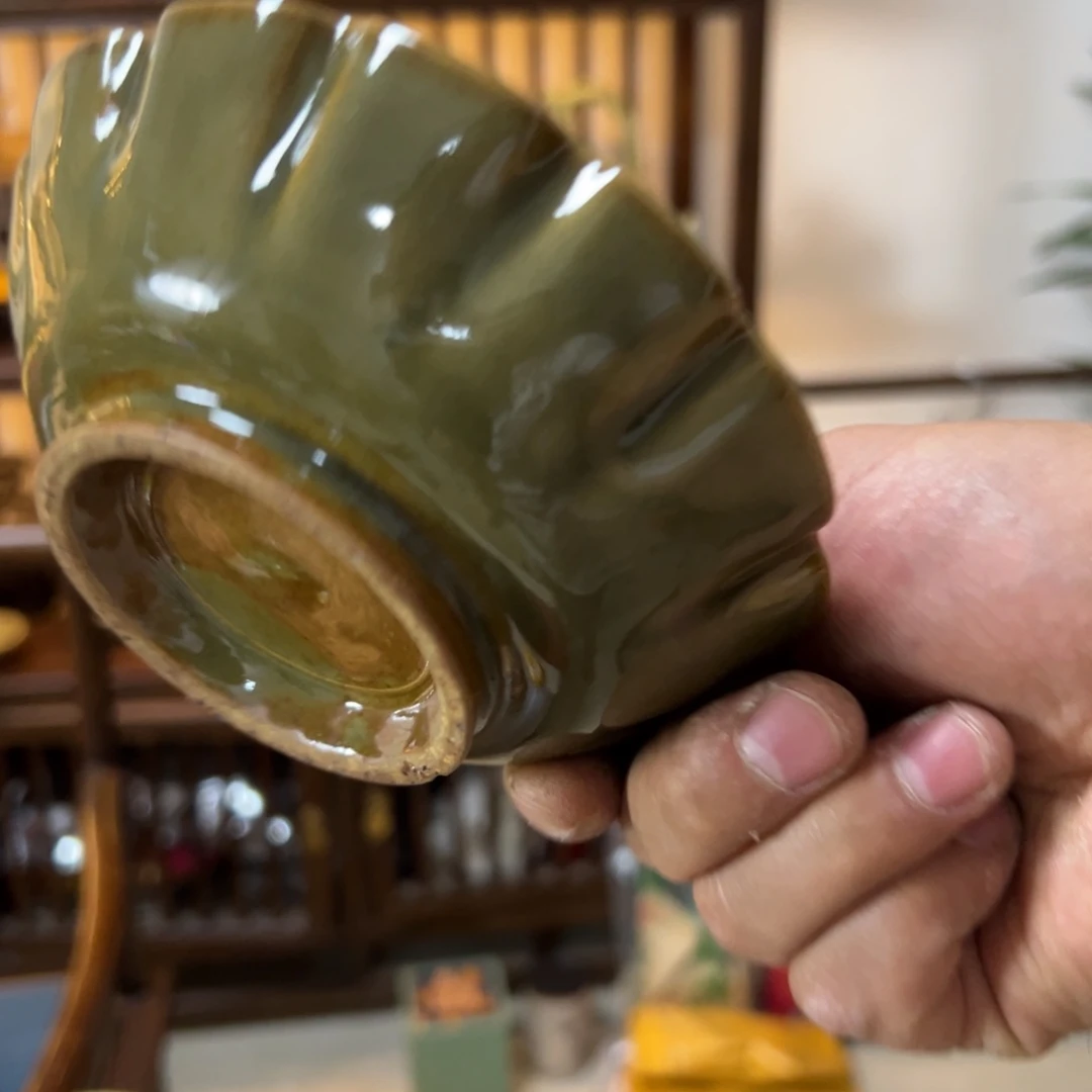 碗**么耀州窑仿古盘子
