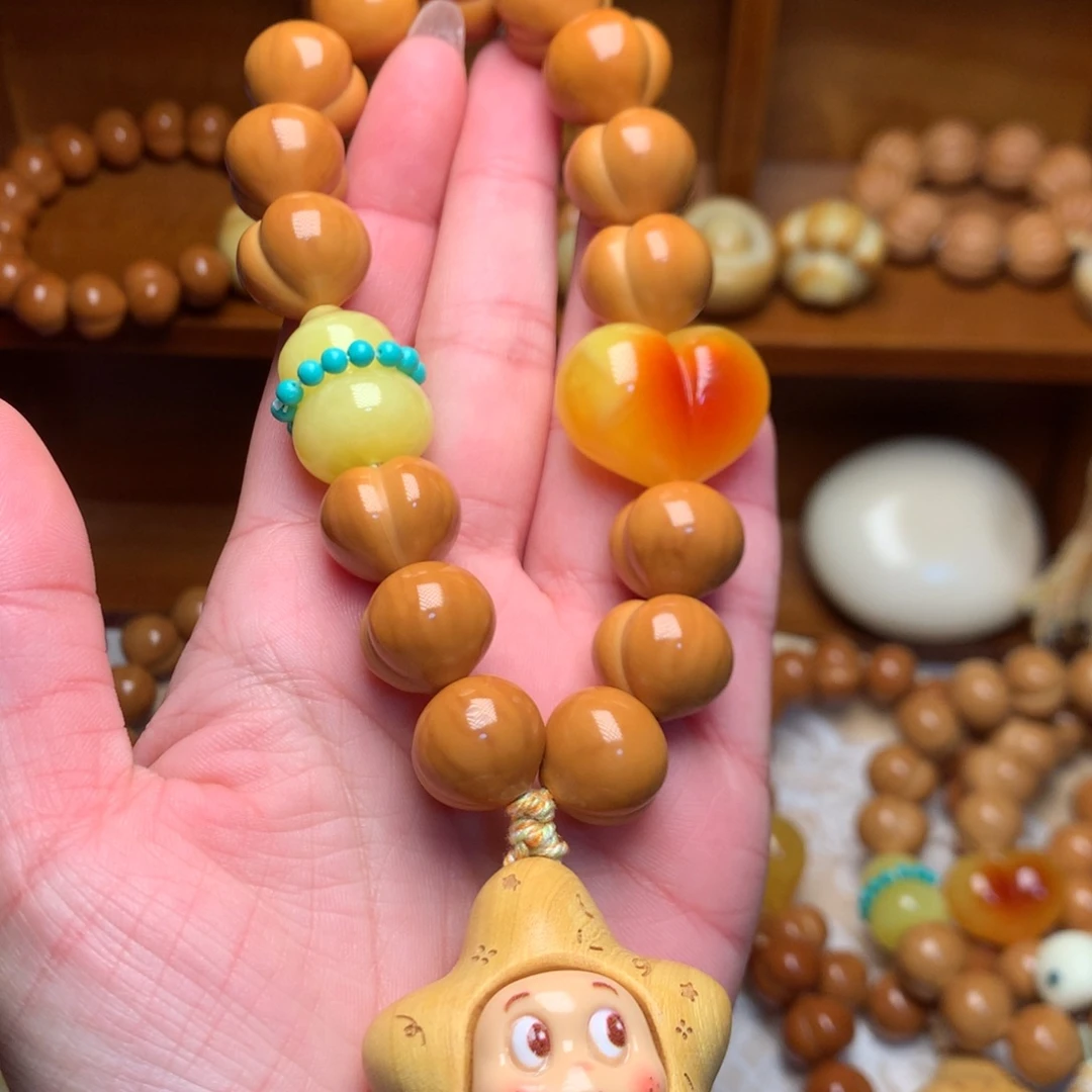 猴头核桃把件15高定定制