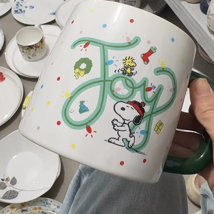 外贸尾单史努比大杯一个