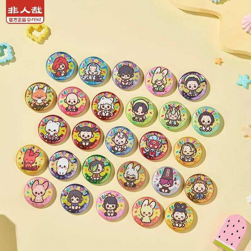 非人哉【请你吃糖系列】第二弹38mm马口铁/立牌/小卡/冰箱贴