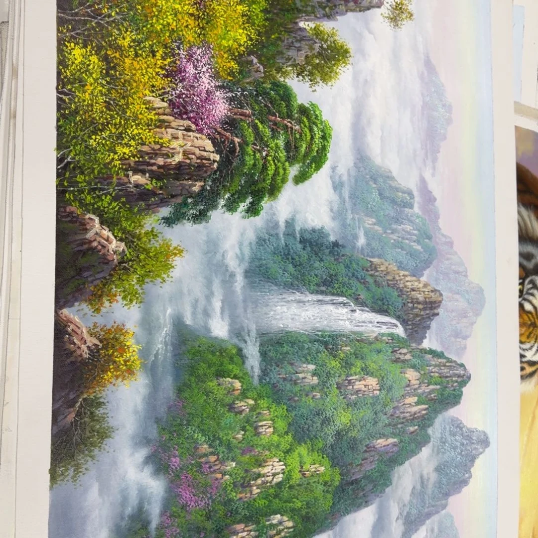 油画我也想要这样一